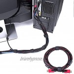 Attache Cable 100 pcs Attaches De Câbles Attache réutilisable pour Attacher Les Câbles Fils PC Fils Électriques