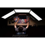 Erik® Tapis de Souris Gaming XL The Mandalorian Sous-Main Antidérapant 80 x 35 cm