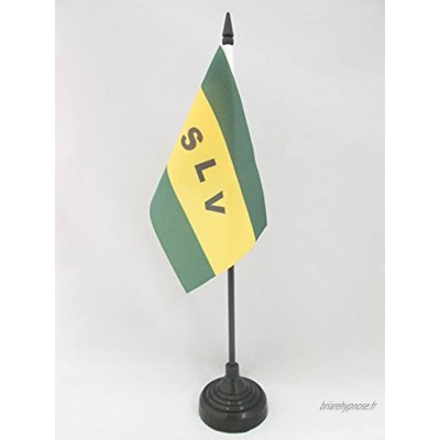 AZ FLAG Drapeau de Table Archipel des Îles-sous-Le-Vent 15x10cm Petit Drapeaux DE Bureau polynésien France 10 x 15 cm