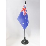 AZ FLAG Drapeau de Table Australie 15x10cm Petit Drapeaux DE Bureau Australien 10 x 15 cm