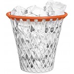 Balvi - Corbeille à Papier Basket. Design Amusant pour sa Forme de Panier de Basket. Couleur Blanc. fabriqué en Plastique très résistant.