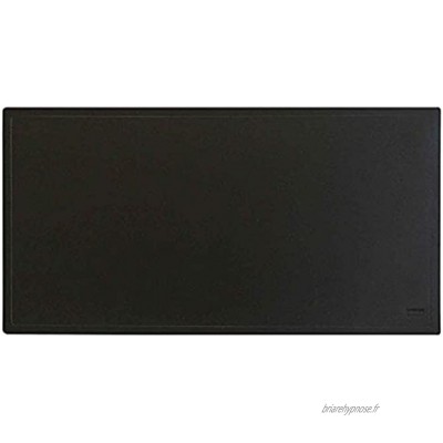 Idena 10545 – sous-Main au Format Pad d'ordinateur Noir env. 34 x 65 cm-Accessoire Pratique pour la Maison Bureau