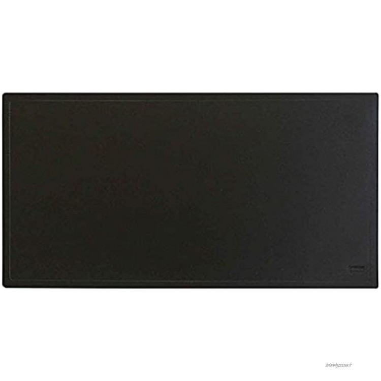 Idena 10545 – sous-Main au Format Pad d'ordinateur Noir env. 34 x 65 cm-Accessoire Pratique pour la Maison Bureau