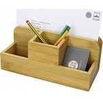 Bambou Officemate Organiseur Multimédia de Bureau Pot à Crayons et Stylos