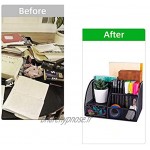 MDHAND – Organiseur de bureau et accessoires en maille filet avec 6 compartiments + tiroir