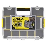 Stanley 1-97-483 Organiseur À Intercalaires mobile Sort master Couvercle Alvéolé et Transparent pour Voir Le Contenu Compact Léger Spacieux Dimensions : 37,5 x 6,7 x 29,2 cm