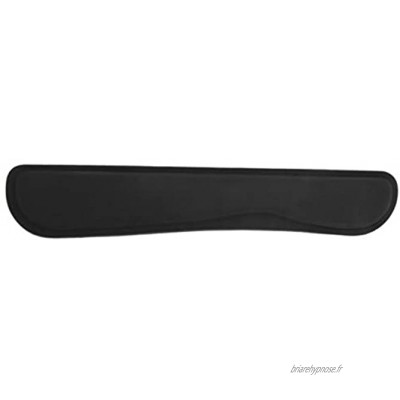 fengzong Bureau antidérapant Gel Noir Repose-Poignet Soutien Confort Pad pour PC Ordinateur Clavier de Jeu Plate-Forme surélevée Mains Noir