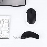 Repose-poignet de souris tapis de repose-poignet pour clavier support de tapis de souris antidérapant protège-poignet ergonomique pour ordinateur de bureau