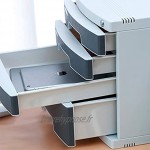 Armoire de bureau Type de tiroir d'armoire de données de type bureau avec serrure 3-6 couche boîte de rangement en plastique for bureau Boîte de rangement for bureau Petite armoire de données avec ser