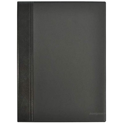 OXFORD Protège-Documents Elegance A4 40 vues 20 pochettes Couverture PVC Noir