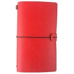 Y-H Portefeuille Classeur Rouge Bundled Main Compte Livre d'Affaires Main Compte Carnet de Voyage Portable