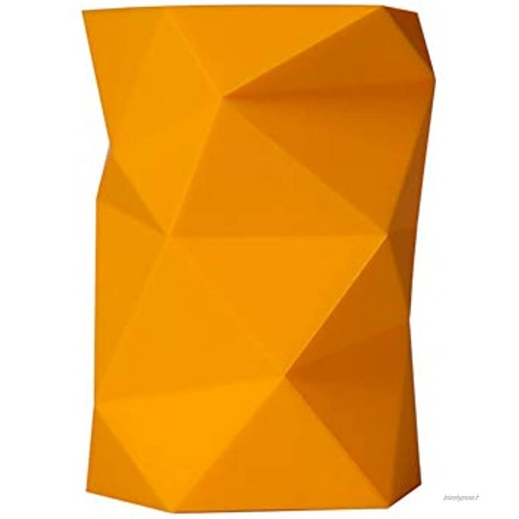 Fablcrew Pot à Crayons en Silicone Porte-Stylo Géométrique Boite de Rangement Stylo pour Bureau Orange