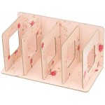 Classeurs Porte-Classeur Fichier Informations Creative Zhaoshunli Fichier en bois Boîte de rangement en bois composite Matériaux Conseil amical design puissant Casiers de rangement Color : Pink