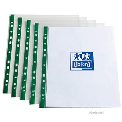 Elba Pochettes transparentes perforées format A4 1 Box of 100