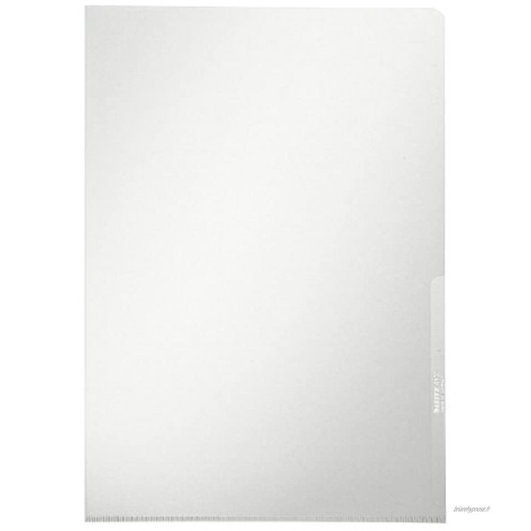 LEITZ 41000003 – Fichier Transparent PVC A4 Sheet