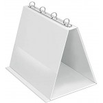 VELOFLEX 4101090 Classeur de table format A4 en PVC Blanc
