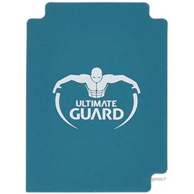 Ultimate Guard Intercalaires Carte Lot de 10 Standard Bleu pétrole