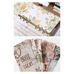 freneci 5pcs A6 Taille Planner Notebook Diary Tabled Index Diviseurs Pages avec Onglets Une