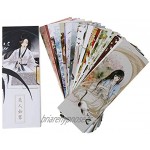 Haijun Lot de 30 marque-pages en papier Motif fleurs et oiseaux