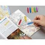 Post-it Ensemble marque-pages règle avec 100 marque-pages flèches et 80 marque-pages Assortiment de couleurs