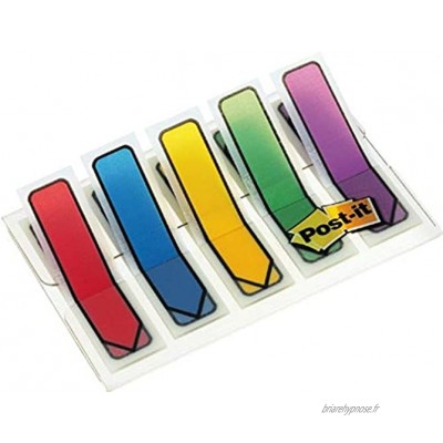 Post-it Marque-page flèches Multicolore