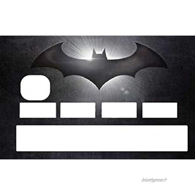 Stickers Batman pour personnaliser votre Carte Bleue selon l'envie du moment