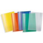HERMA Protège-cahier transparent transparent résistant et facile à nettoyer. Lot de 5 Format A4 Set coloré