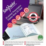 Snopake A5 Protège-documents 20 pochettes Transparent Import Royaume Uni