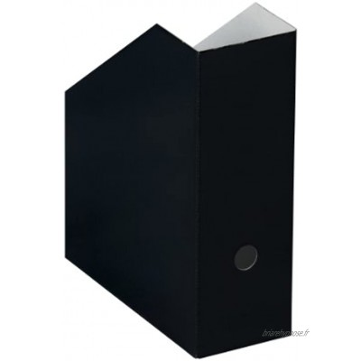 Nips 112167101 UNI COLOUR Porte-revues Noir Extra large 10,5 x 26,5 x 31,5 cm Lot de 5 Import Royaume Uni