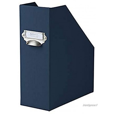 Rössler 1318452901 Porte-revues A4 avec poignée Bleu marine Import Royaume Uni