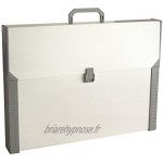 Aristo Mallette Studio Case A3 en plastique Beige gris Import Allemagne
