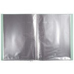 Exacompta 88360E Porte vues Aquarel en polypropylene mat et opaque avec pochettes intérieures lisse haute transparence 30 pochettes et 60 vues. Format A4. 1 PIÈCE couleurs assorties