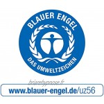 Falken 80002447001F Paquet de 25 Dossiers suspendu A4 230g m² coloris Bleu 318x227 mm