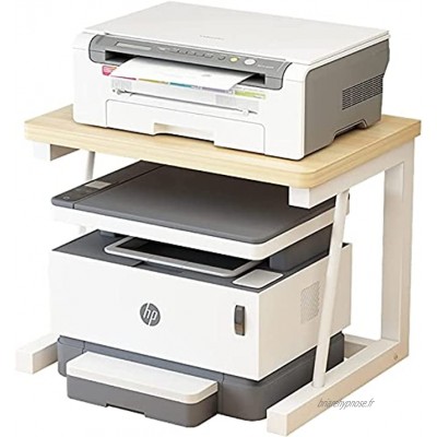 LQ Home Printer Stands Stand Stand Stand Stand Standard Bureau de tablette avec armoire de rangement Bureau de bureau dossier Color : White