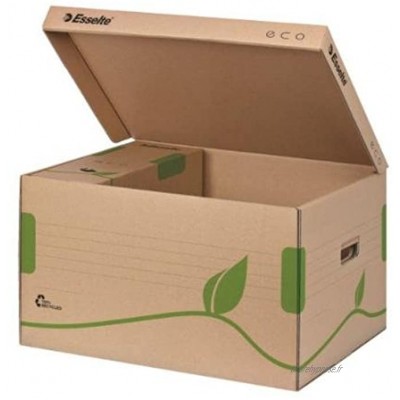 Container archives Eco pour boîtes ouverture dessus en carton recyclé Lot de 10