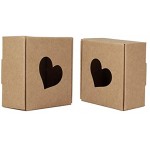 Mini boîte d'emballage en Papier Kraft boîte à Savon Forte respectueuse de l'environnement pour Bijoux pour Bricolage Artisanat pour Bonbons pour Mini Savon