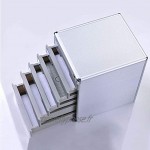 YUXIwang Trieur de tiroir à 6 couches de papier A4 avec verrou multicouche en plastique de type tiroir de rangement de bureau Boîte d'archives Couleur argent