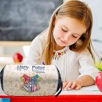 Trousse à crayons Harry Potter ALHX grande capacité double fermeture éclair trousse à crayons de bureau organiseur avec compartiments pour filles garçons et adultes