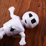 Tomaibaby 2 Pièces Halloween Fantôme Figurine Décorations Voiture Tableau de Bord Ornement pour Halloween Jouet