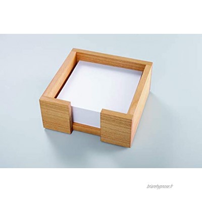 Boîte à notes en bois