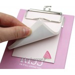 Cuddty Creative Petite Memo Pad Sticky Notes papier avec Porte-bloc en carton Lot de 5 couleurs assorties