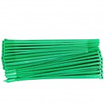 Attache câble,vert 2,5 mm x150 mm300 pièces Serre-câbles en nylon vert