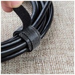 ZoneYan Attache Cable,Lot de 50 Serres-câbles Autoagrippantes Réglables Réutilisables 3 Tailles
