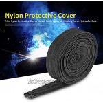 Couverture protectrice en nylon gaine protectrice en nylon de gaine de protection de 7,5m